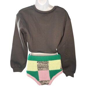 For Love and Lemons Finley Patterned Shorts, Size XS New